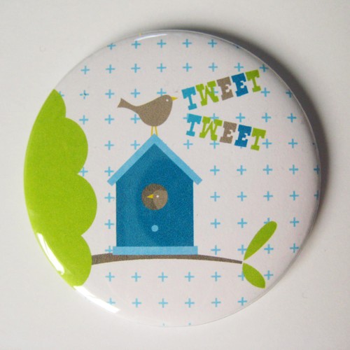 pocket mirror - twitter