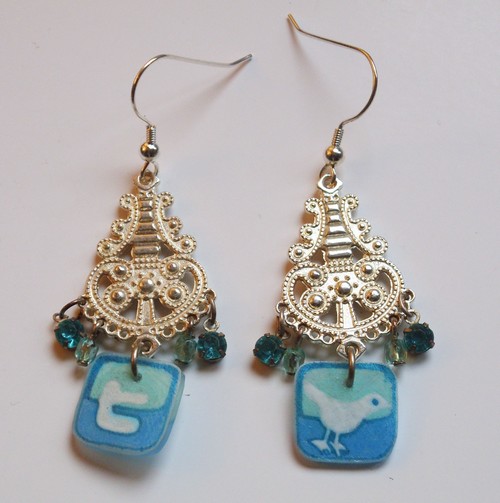 Twitter Earrings